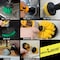 Drill Brush Power Scrubber By Useful Products 5 in W 8 in L Brush, Variety W4C-Y4CO-G52-S-QC-DB - alternate 7